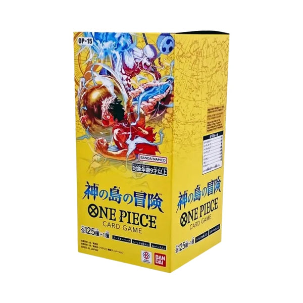 ONE PIECE Card Game Booster Pack "Adventure on KAMI’s Island" Box